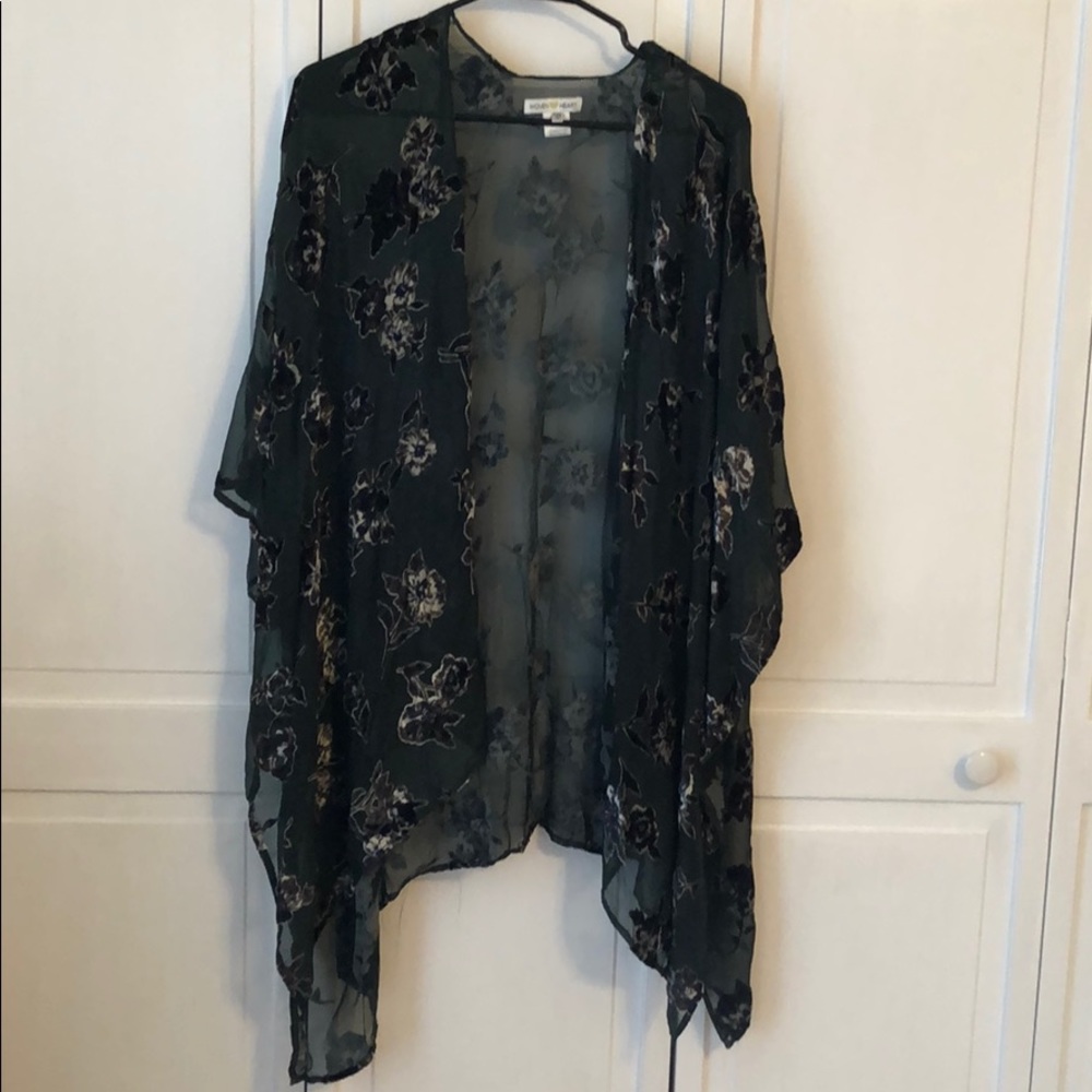 Woven Heart Sheet Duster
